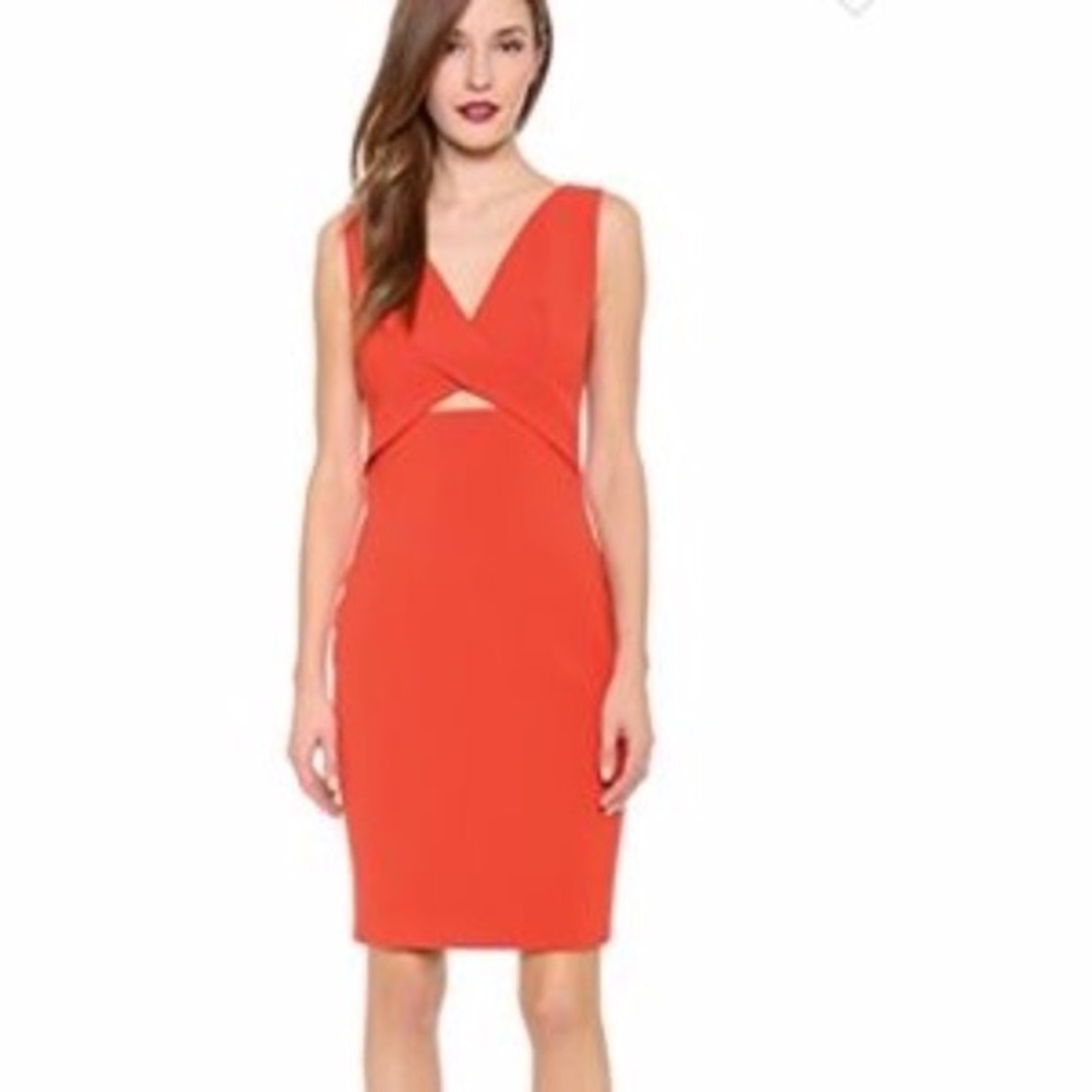 Robert Rodriguez Red Bodycon Dress